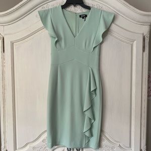 DKNY mini mint green semi-formal dress